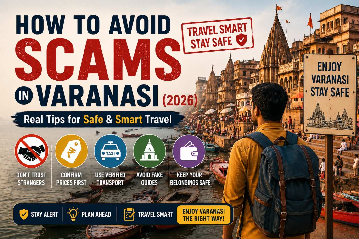 How to Avoid Scams in Varanasi (2026): Real Tips for Safe & Smart Travel